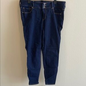 Torrid High Rise Women's Jeans in Dark Blue